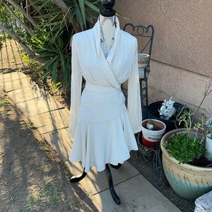 Bridesmaid dress or robe wrap around dress